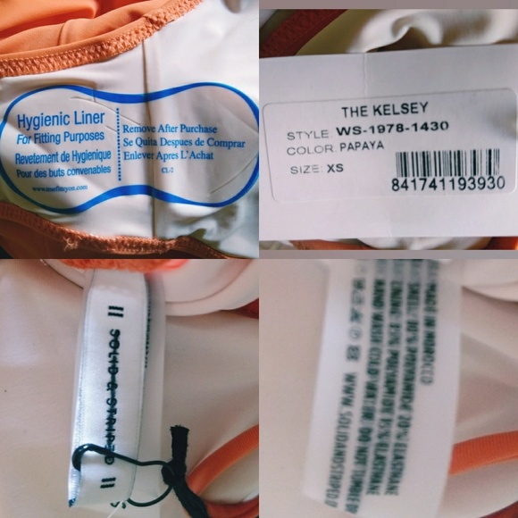 Solid & Striped The Kelsey One Piece Swimsuit XS - Picture 3 of 5